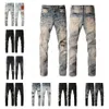 Jeans Biker Am Womens Miris Amr Mens Amrilied Amirlies Rasgado Slim Distressed Straight Designers Denim para Homens Imprimir Exército Moda Ma 2127 Irlie Rilied R Fahion