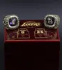 Cluster Ringen 2 Stuks 8 24 Bryant Basketbal Team Kampioenen Kampioenschap Ring Met Houten Doos Sport Souvenir Mannen Fan Gift 2023 Groothandel Dhxwf