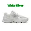 New Ballance 530 Running Shoes for Mens Women Platform Sneakers White Nightwatch Green Metallic Silver Designer MB530 BB530 Athletic Trainers Sports 36-45