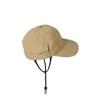 Fashion Men Women Caps Hip Hop Casual Cotton Hat Outdoor Sun Hats Khaki Black 24ss