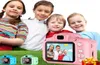 Mini macchina fotografica digitale giocattoli per bambini 2 pollici schermo HD ricaricabile Pografia Puntelli Cute Baby Bambino regalo di compleanno Gioco all'aperto9234140
