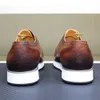 Classique hommes Oxford en cuir véritable à la main à lacets chaussures décontractées pour hommes solide casquette orteil baskets mâle extérieur quotidien chaussures