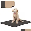 Hondenhokken Kennels Accessoires Antislip Wasbaar Pet Pee Pad Mat Waterf Herbruikbare Hond Urine Luier Voor Puppy Training Drop Delivery Dhhvq