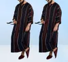 Roupas étnicas 2022 Eid Ramadan Vestido Muçulmano Moda Roupas Homem Caftan Solto Casual Abaya Homens Modestos Juventude Robes Qamis Homme Isl7755459