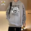 Sweats à capuche pour hommes Sweatshirts à capuche Anime One Piece Gear 5 Luffy Sun God Pull à capuche chaud Harajuku imprimé Sweatshirts Casual Unisexe Vêtements