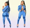 Sweat Suits Women Jeans Trend A Variety Of Fashion Stitching High Waist Slim Hip Lift Tight Elastic Feet Denim Trousers2525167