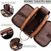 Borsa per cosmetici da uomo impermeabile Borsa per trucco appesa Borsa da viaggio in nylon Grandi accessori per il trucco Borsa da toilette per il lavaggio 240106