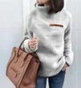 Suéteres femininos 2024 inverno algodão hoodie preto gola alta manga longa zíperes soltos hoodies feminino casual na moda senhoras roupas