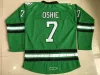 Herren NCAA Vintage North Dakota Kämpfe Sioux College Hockey Trikots 9 Jonathan Toews 11 Zach Parise 7 TJ Oshie University