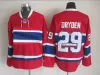 Vintage Hockey Jerseys 4 Jean Beliveau 9 Maur Richard 10 Guy Lafleur 29 Ken Dryden 33 Patrick Roy Retro Classic Jersey Red White Stitched Sh