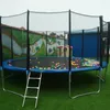 68 Foot Childrens Round Trampoline Jumping Cloth Outdoor Guard Net Adult Spring Jumping Bed Wear-resistant Mesh No Trampoline 240105