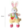 Bébé bébé mignon lapin éléphant Lion Playmate peluche poupée jouets enfants dessin animé animaux main doigt marionnettes jouet né Blankie 240105