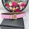 RL Letter Belt Mens Womens Simple Casual Fashionable High-End 231215 5VM9