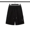 Men's Shorts 2024 Apring Summer Casual Men Elastic Waist Straight Pants Fashion Pure Cotton Round Lens Model Solid Color CPs Sports