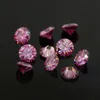 Pink Color Lab Diamond Gra Certified Moissanita Stone Stone Round Heart Peric Percess Shapes Moisanite 240106