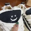 Wu jianhao xvessel scarpe da donna nascoste filo di cotone ridente fitto densola spessa tela casual mendicante scarpe da uomo