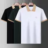 Polo Shirt Man Fashion Desinger Shirt Haft haft krótkie rękawie Slim Polo Shirt Asia Rozmiar M XXXL Oddychający i wszechstronny męski Tshirt Men Ubranie LL