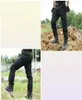 Pantalon Cargo noir pour hommes, pantalon tactique de Style décontracté, pantalon de travail fin, pantalon de sécurité de l'armée, salopette 9482112