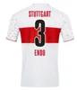 23 24 VFB Stuttgarts Soccer Jerseys Millot Mvumpa Pfeiffer 2023 2024 Kastanaras Zagadou Massimo Bredlow målvakt Fotbollströjor Män uniformer Kids Kits Kit