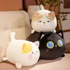 70 cm fett anime mjuk söt katt plysch leksaker kawaii fylld katt mjuk plysch sömn kudde kudde barn gåva 240105