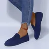 Mulheres sapatos casuais primavera deslizamento em apartamentos para mulheres moda respirável rasa senhoras andando feminino foorwear 240106