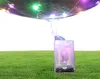 Ballon LED lumineux ballons d'éclairage clignotants colorés transparents avec poteau de 70 cm décorations de fête de mariage approvisionnement de vacances a425211306