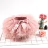 Baby Girls Tulle Tutu Bloomers Infantil Nacido Pañales Cubierta 2pcs Faldas cortas Conjunto de diadema Faldas para niñas Falda de bebé arco iris 240105