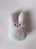 새로운 친구 토끼 다채로운 부활절 토끼 인형 전자 상거래 핫 제품 엿보기 플러시 인형 도매
