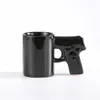 Copo de pistola criativo seguro e saudável fácil de limpar textura delicada confortável aperto caneca copo suave e plano 3d molde esmalte copo 240106