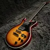 Hot Sprzedaj dobrej jakości gitarę elektryczną studyjną, vintage Sunburst Color, Tiger Maple Top, podstrunnica z drzewa różanego, most Tune-O-Matic, 6 Strings Guitarra,