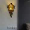 Vägglampor fss moderna personlighetsglas leder salong deco sovrum sovrum lampor sconce yta montering nordisk lampa