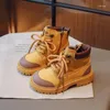 Stivali in gomma moda per bambini ragazzi marea neve autunno inverno caldo cotone caviglia ragazze bambini sneakers casual