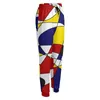 Women's Pants de Stijl Spring Mondrian och Gauss Classic Sweatpants Ladies Street Fashion Custom Trousers Big Size 3xl