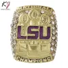 Designer Louisiana University Alliance Ncaa Lsu Champion Ring Worker