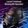 Tragbare Lautsprecher Bluetooth-Lautsprecher für PUBG-Requisiten GB98K Tier-3-Helm Tragbare Mini-Lautsprecher Drahtlose Soundbox Metall MP3-Player Streaming-Geschenk YQ240106