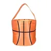 Other Festive & Party Supplies 2022 Basketball Easter Basket Sport Canvas Totes Football Baseball Soccer Softball Buckets Storage Bag Dh3Ym