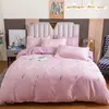 Bedding Sets Girls Strawberry Set Cute Red Duvet Cover For Kids Teens Cartoon Fruit Theme Girly Comforter Full