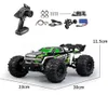 1/16 Scala Grande RC 50 kmh Giocattoli RC ad alta velocità per adulti e bambini Auto telecomandata 24G 4WD Off Road Monster Truck 240105