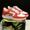 Stas sk8 sta designer skor kvinnor män skor patent läder svart färg camo combo rosa abc camos blå grå orange gröna sneakers sporttränare