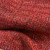 女性スカートセットデザイナーレディースラグジュアリー2ピースセット赤い服ロングスリーブジャケットファッションハイウエストショートスカート春秋の女性衣装の新しいセット