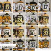 1924-1999 Movie Retro CCM Hockey Jersey Brodery 33 Zdeno Chara 24 Terry O'Reilly 17 Milan Lucic Vintage Jerseys