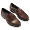 Slip Leather Fashion Top Layer äkta på loafers andningsbara mockasiner som driver Design Casual Shoes for Men 2 62 6 6