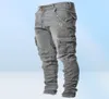 Gestapelde Denim Jeans Heren Mode Magere Mannen Pocket Potlood Broek Jeans Mannelijke Denim Broek Ropa Hombre Casual Denim Hip Hop Broek9299360