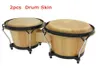 Buffalo cilt deri açık Afrika davul setleri bongo 29cm 31cm çapında perküsyon enstrümanları8467804