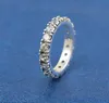 Сверкающее серебро 925 пробы, сверкающие кольца Eternity Band, подходят для ювелирных украшений P, обручальное, свадебное, модное кольцо для влюбленных для женщин5702398