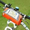 Mountainbike-Fahrradtaschen, Packtaschen, Touchscreen-Fahrrad-Handytasche, Straßen-Vorderrohr-Lenker-Zylinder 240106