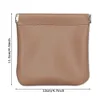 Fashionable PU leather earphone storage bag coin wallet mini wallet key organizer wallet female credit card holder pocket 240106