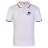 Polos pour hommes HDDHDHH Marque Impression Été Polo de haute qualité T-shirt à manches courtes Slim Revers Top Chemise d'affaires