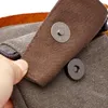 Toatetry Bag For Men Shaving Kit Crazy Horse Leather Dopp Travel Mens Canvas 240106