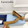 Alta qualidade designer mulheres salto alto luxo jantar sandálias de couro design de moda casual muller sapatos escritório menina bar sapatos para ladys triângulo calcanhar ympr 0053